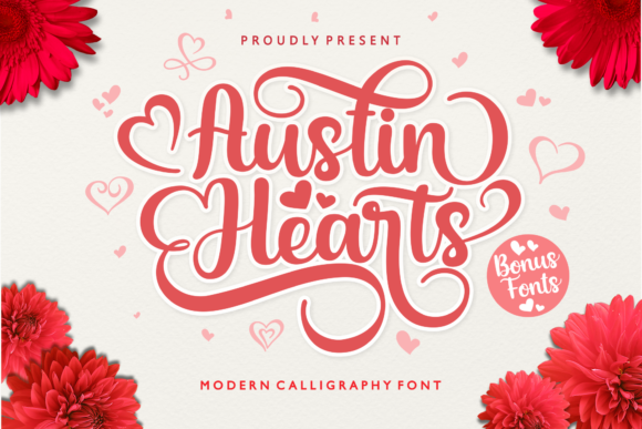 Austin Hearts Font: Elevate Your Promo Campaigns