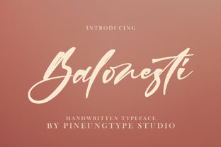 Balonesti Font Review: Timeless Script for Branding