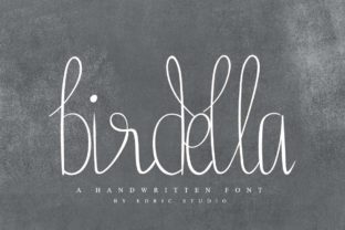 Birdella Script Font for Elegant Handmade Designs