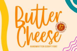 Butter Cheese Font: A Playful Script for Authentic Branding