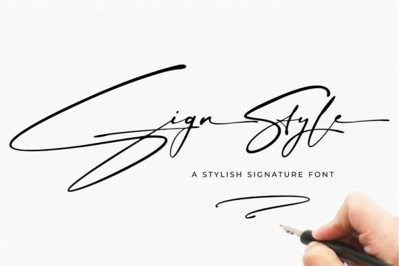 Designing a Brand Identity with Sign Style Typeface
