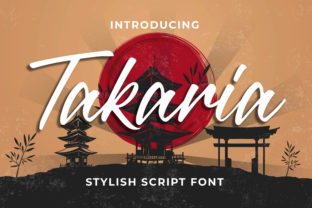Designing with Takaria: A Friendly Script Font for Editors