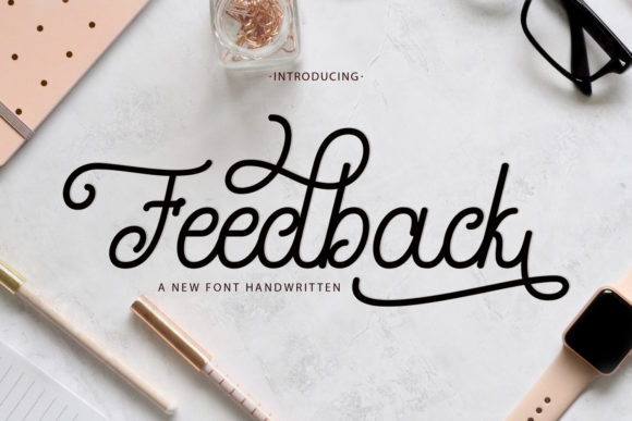 Feedback: The Script Font for Scroll-Stopping Visuals