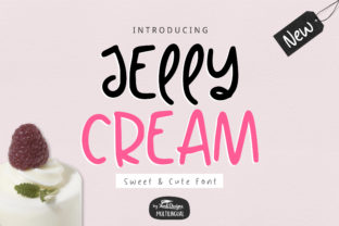 Jelly Cream: A Playful Script Font for Digital Branding