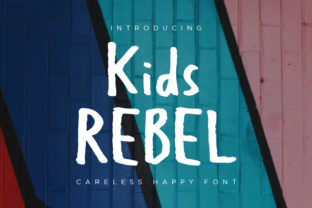 Kids Rebel Font Review: A Bold Script for Modern Design