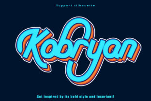 Kobryan: A Classy Script Font for Editorial Design