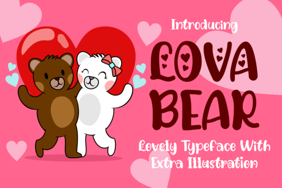 Lova Bear: The Sweet Script Font for Viral Campaigns