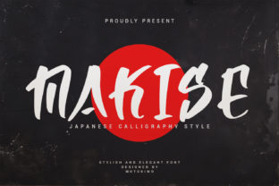 Makise: A Powerful Script Font for Bold Branding