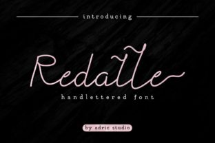 Redalle: The Elegant Script Font for Scroll-Stopping Brands