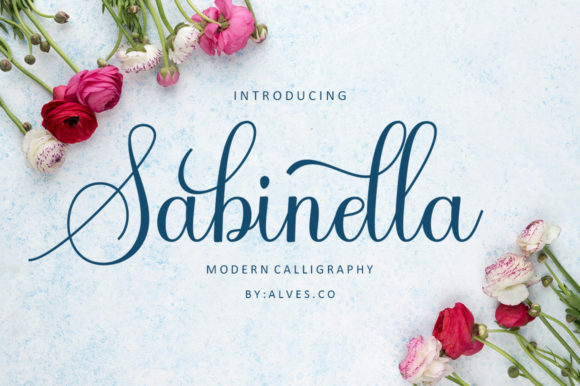 Sabinella: A Magical Script Font for Elegant Branding