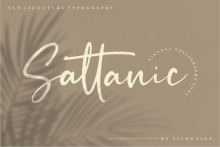 Sattanic: The Vintage Script Font for Handmade Brands