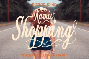 Shopping Kamis Font: A Cute Script for Branding