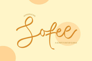 Sofee: A Modern Script Font for Small Business Branding
