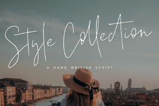 Style Collection: A Personal Script Font for Editorial Design