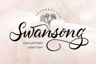 Swansong: An Elegant Script Font for Editorial Design