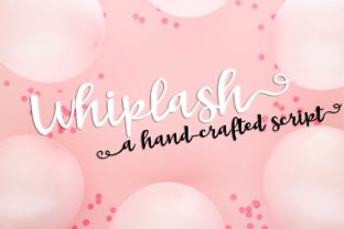 Whiplash: The Authentic Script Handwritten Font for Makers
